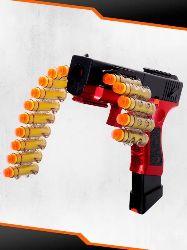 Пистолет &laquo;Глок&raquo;, детский, аккумулятор, ленточная подача патронов, пули на присосках