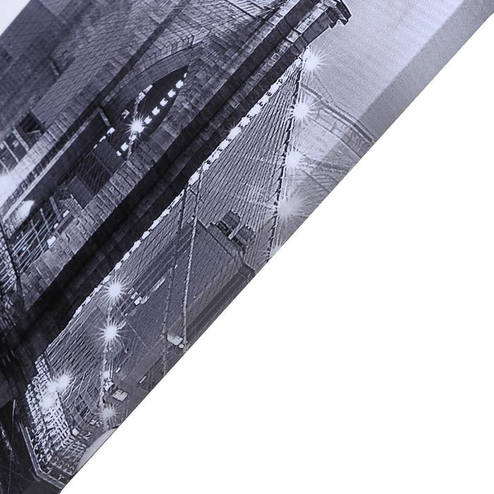 Картина модульная на подрамнике  Картина модульная на подрамнике "Бруклинский мост" 80х130 см(1-79*23, 2-69*23, 2-60*)