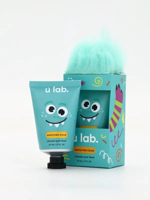 Лосьон для тела детский &laquo;Монстрики&raquo;, аромат шипучая кола, ULAB