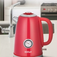 Чайник электрический металлический КТ-6665 - 1.7 л