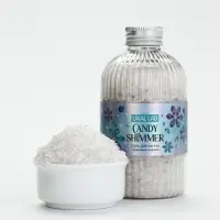 SNOW KISS Соль для ванны, 300 г, сливочный леденец