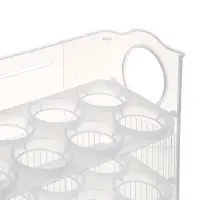 Подставка для хранения яиц тм VETTA, полипропилен, 26x20x10 см, цвет белый