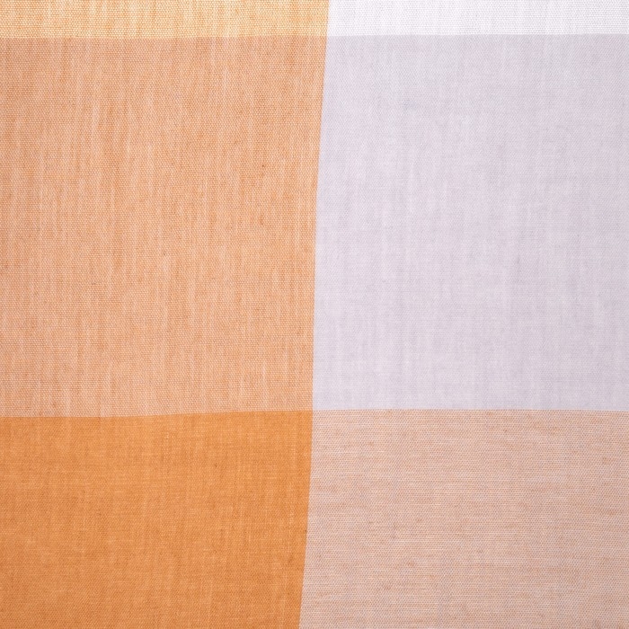 Палантин текстильный, цвет бежевый/серый, размер 68х175