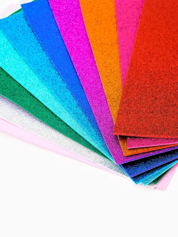 Фоамиран цветной 2 мм, набор 10 шт,, формат А4