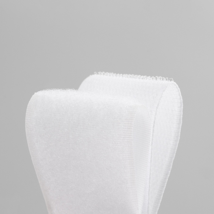 Липучка, 40 мм × 50 см, цвет белый Липучка, 40 мм × 50 см, цвет белый