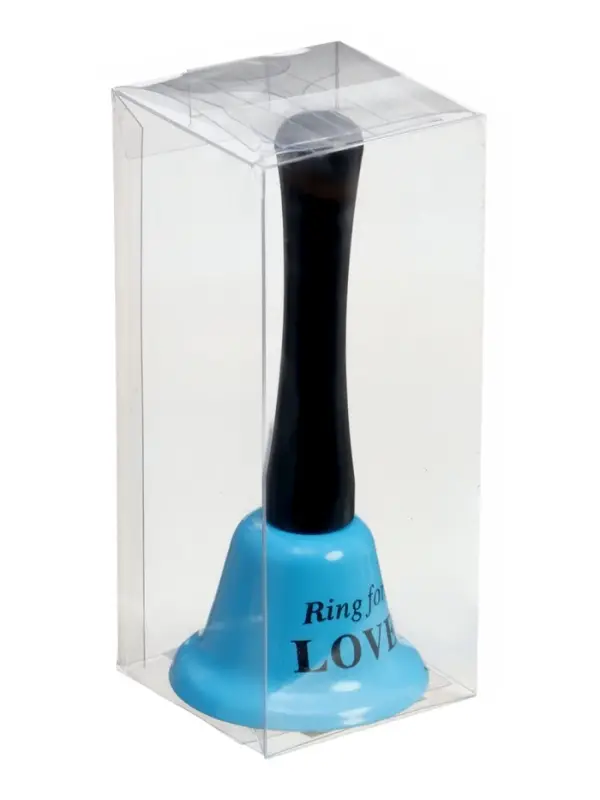 Колокольчик металлический, звонок настольный Ring for a love, 5&times;5&times;12.5 см, МИКС