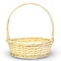 Набор корзин 3 шт ИВА 42x38x15 37х29x13 31х24x12 см ПЛЕТ ручка h=20/18/16 см