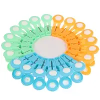 VETTA Набор прищепок 20шт, "Солнце" пластик, 3 цвета