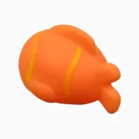 Новогодний набор резиновых игрушек для ванны Крошка Я, 6 шт., с пищалкой