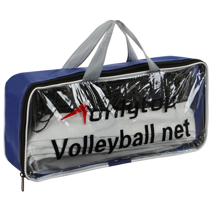 Сетка волейбольная ONLYTOP, с тросом, нить 2 мм, 9,5х1 м Сетка волейбольная ONLYTOP, с тросом, нить 2 мм, 9,5х1 м