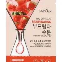 Успокаивающая маска для лица Sadoer &laquo;Арбуз&raquo;, 25 мл