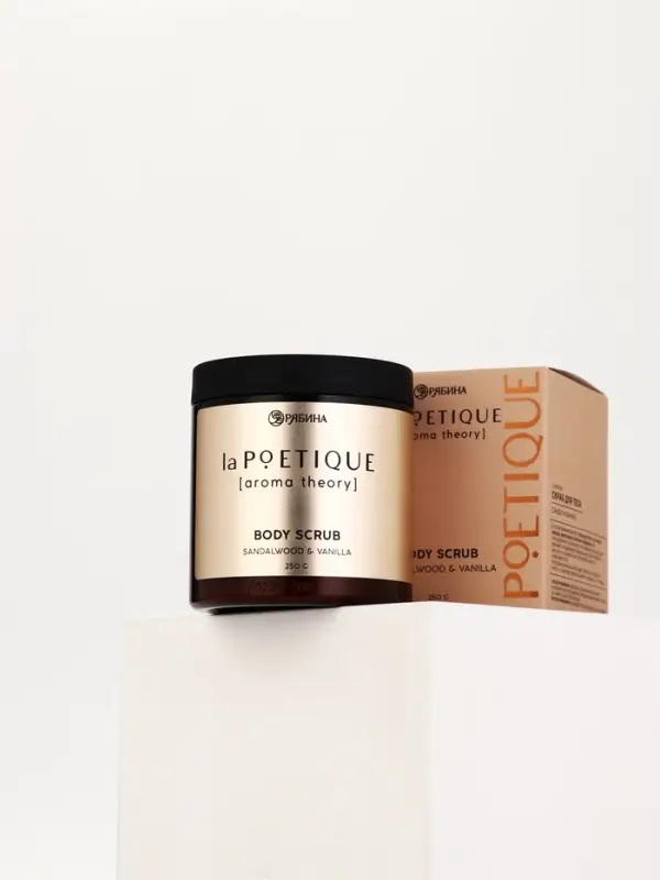 POETIQUE Скраб для тела "Сандал и ваниль", 250 гр