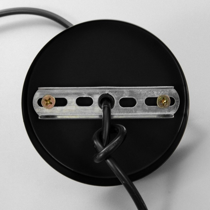 Светильник BayerLux Светильник BayerLux "Шар" 1х40Вт E27 черный 22х22х110 см.