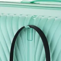 Чемодан на колёсах, 28", кодовый замок, 47&times;28&times;75 см, зелёный