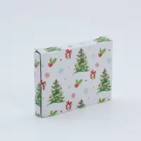 Подставка под чайный пакетик новогодняя Доляна &laquo;Белый мишка&raquo;, 12&times;9&times;1.5 см, доломит, белая