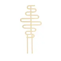 Шпалера, 39 × 17 см, дерево, «Змейка», Greengo