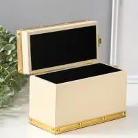 Шкатулка дерево "Белый шоколад" 20х9х14 см