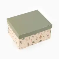 Коробка складная &laquo;Зелёная&raquo;, 31 х 25,5 х 16 см