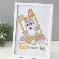Набор фоторамок для фото 21&times;30 см Keep memories &laquo;Формат&raquo;, с подножкой, 3 шт., (пластиковый экран), белый