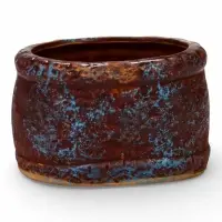 Декоративный горшок для цветов &laquo;Цветок&raquo;, 8&times;10&times;10 см, керамический, Greengo