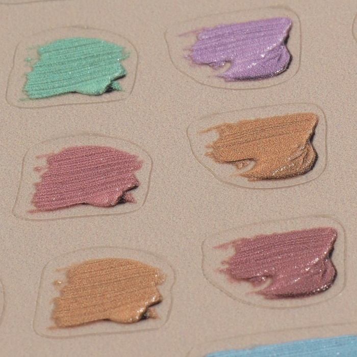 Наклейки для ногтей «Пастельные цвета», объёмные, разноцветные Наклейки для ногтей «Пастельные цвета», объёмные, разноцветные