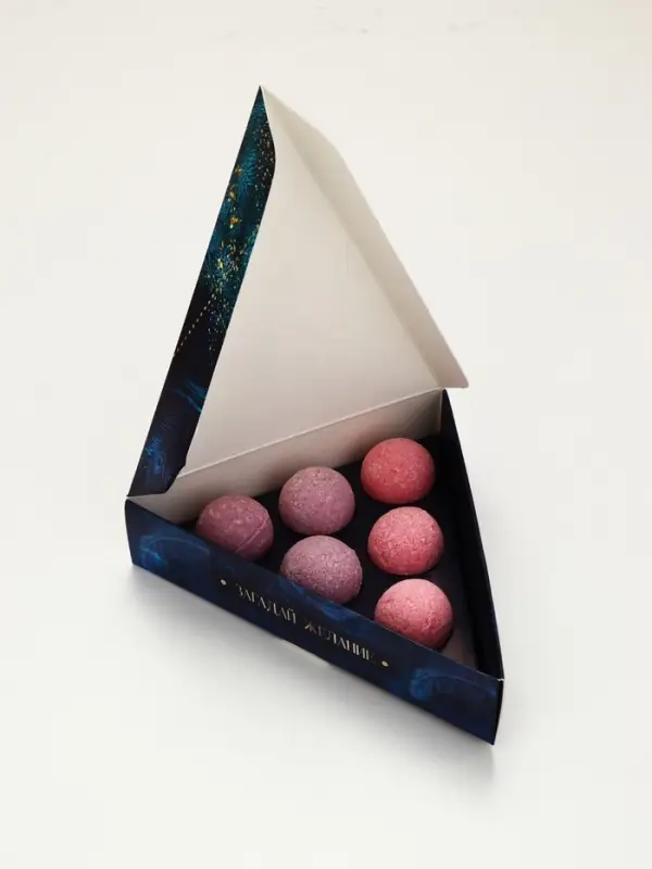 Бомбочки для ванны &laquo;Время чудес&raquo;, 6&times;20 г, аромат нежная лаванда, Чистое счастье