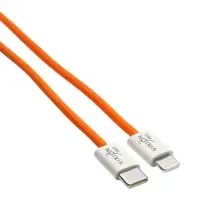 Кабель VIXION PRO VX-06i, Type-C -Lightning, 60 Вт, 3 А, 1 м, оранжевый