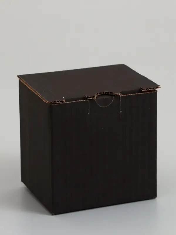 Коробка под кружку, черная, 10 х 8 х 10 см