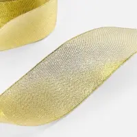 Лента парчовая, 50 мм, 23&plusmn;1 м, цвет золотой