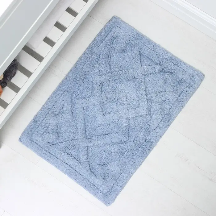 Коврик для дома Доляна &laquo;Нежность&raquo;, 40&times;60 см, голубой