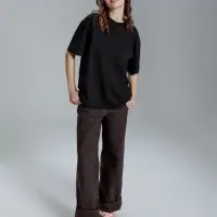 Футболка оверсайз Kangas, черная, XL/XXL