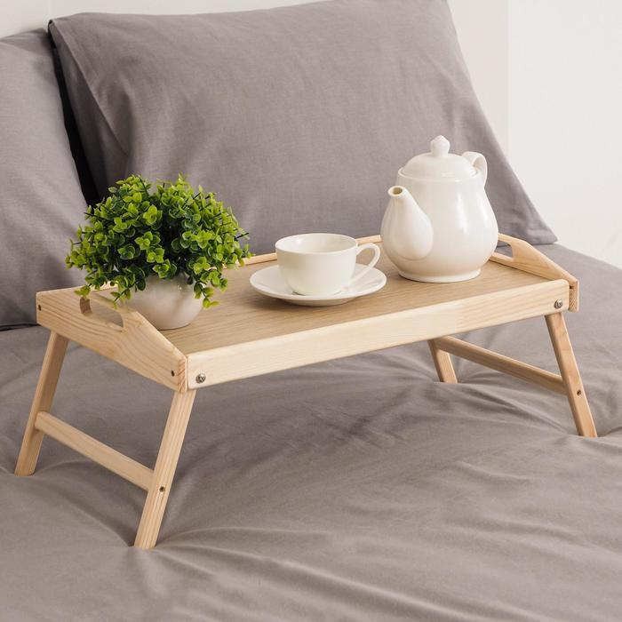 Столик для завтрака складной, 50×30см, с ручками Столик для завтрака складной, 50×30см, с ручками