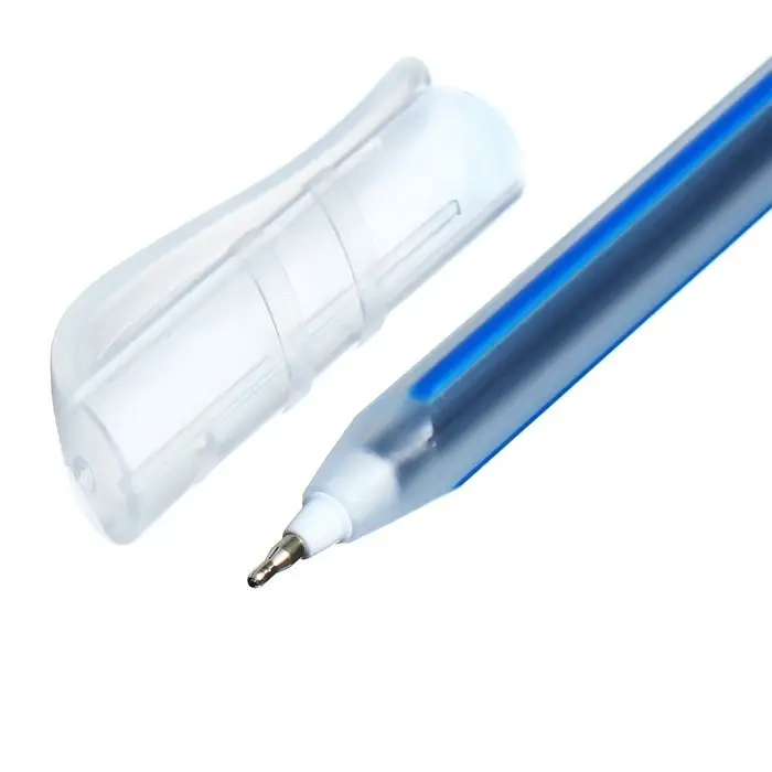 Набор ручек шариковых 12 штук "TRIANGLE" узел 0.7мм, чернила синие премиум, микс