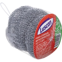 Губка-мочалка спираль Luscan металлические 12г 3 шт/ уп