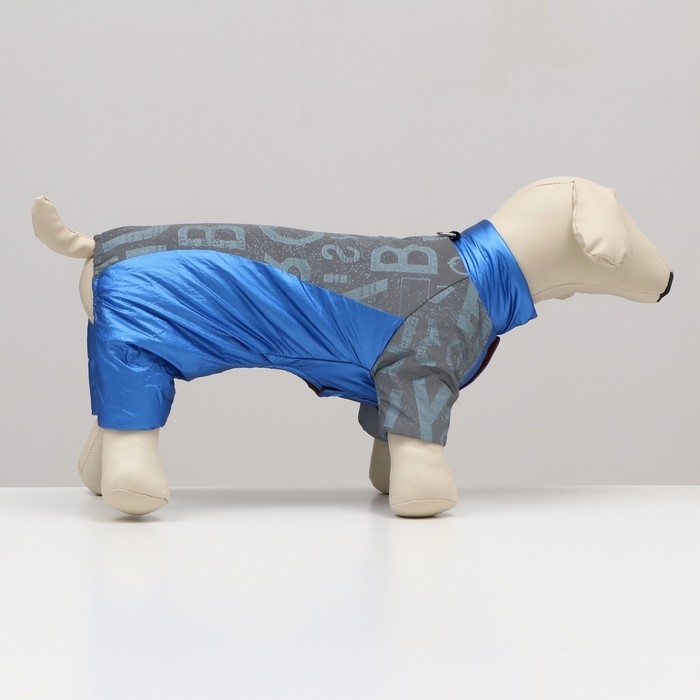 Комбинезон Комбинезон "Ультра", размер 14 (ДС 32 см, ОГ 42 см, ОШ 31 см), синий