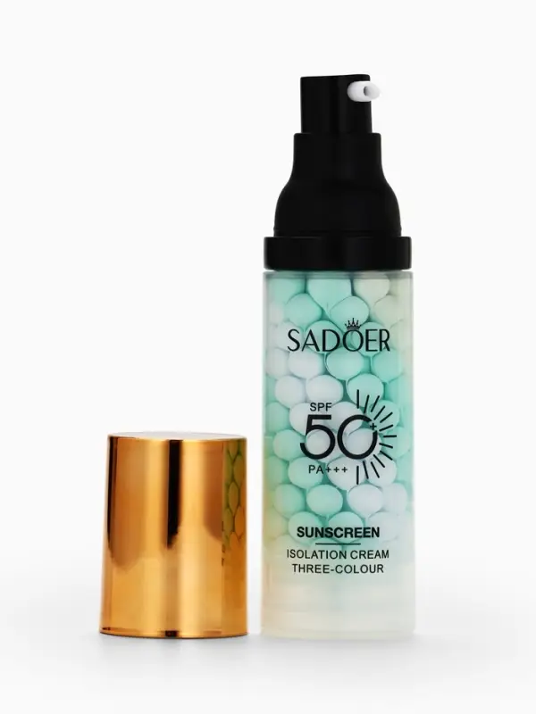 Крем-консилер под макияж 3 в 1, трехцветный