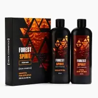 Подарочный набор мужской FOREST SPIRIT: гель для душа 250 мл + шампунь 250 мл