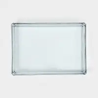 Форма для выпечки и запекания Paşabah&ccedil;e Borcam, 36.7&times;25.7&times;6 см, жаропрочное стекло, прозрачная