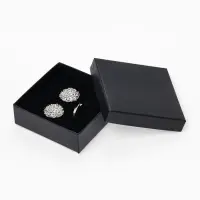 Коробочка подарочная под набор &laquo;Минимал&raquo;, 9&times;9 см, (полезная часть 8.5&times;8.5 см), чёрная