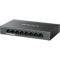 Коммутатор Mercusys MS108GP (L2) 8x1Гбит/с 7PoE+ 65W неуправляемый