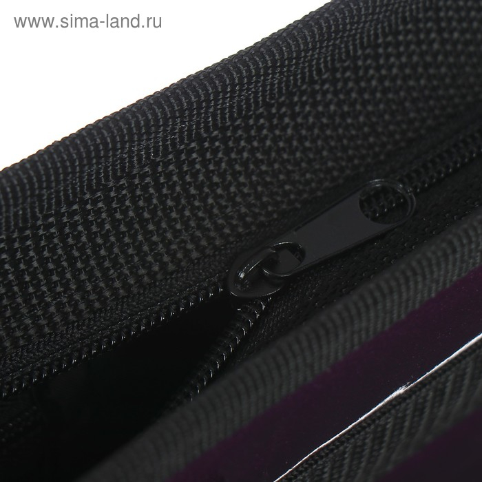 Папка с ручками каркасная А4, 330 х 240 х 50 мм, искусственная кожа, лак Папка с ручками каркасная А4, 330 х 240 х 50 мм, искусственная кожа, лак "Гатчина" фиолетовая 5С13