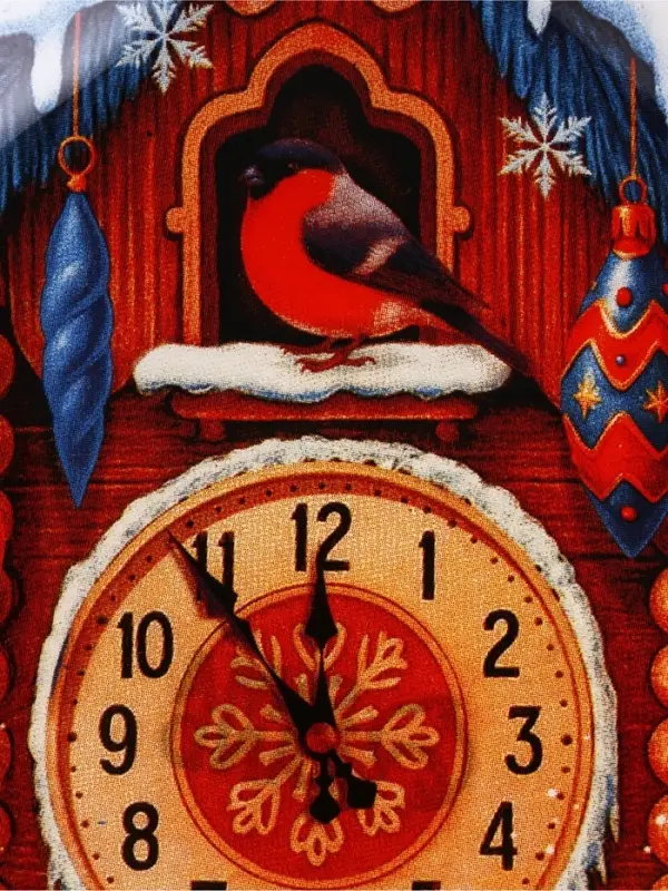 Тарелка в форме фонаря &laquo;Снегирь&raquo;, 14.5&times;22 см