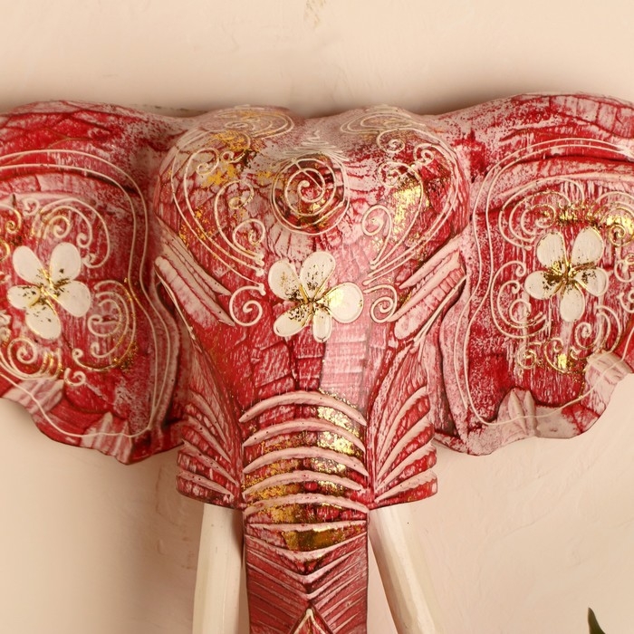 Сувенир дерево Сувенир дерево "Голова слона" 28х26х10,5 см