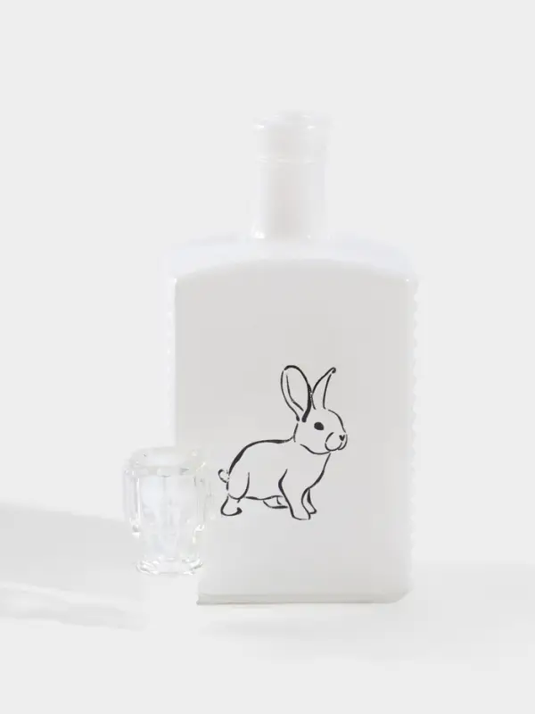 Ваза "Кролик" белая