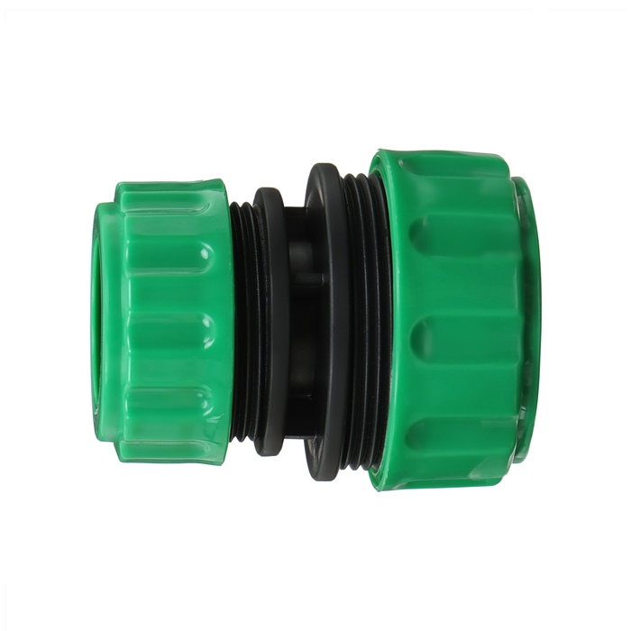 Муфта переходная, для шлангов 3/4 Муфта переходная, для шлангов 3/4" (21 мм) – 1" (25 мм), цанговое соединение, ABS-пластик, Greengo