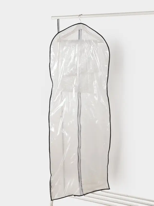Чехол для одежды Доляна, 60&times;160 см, PEVA, прозрачный