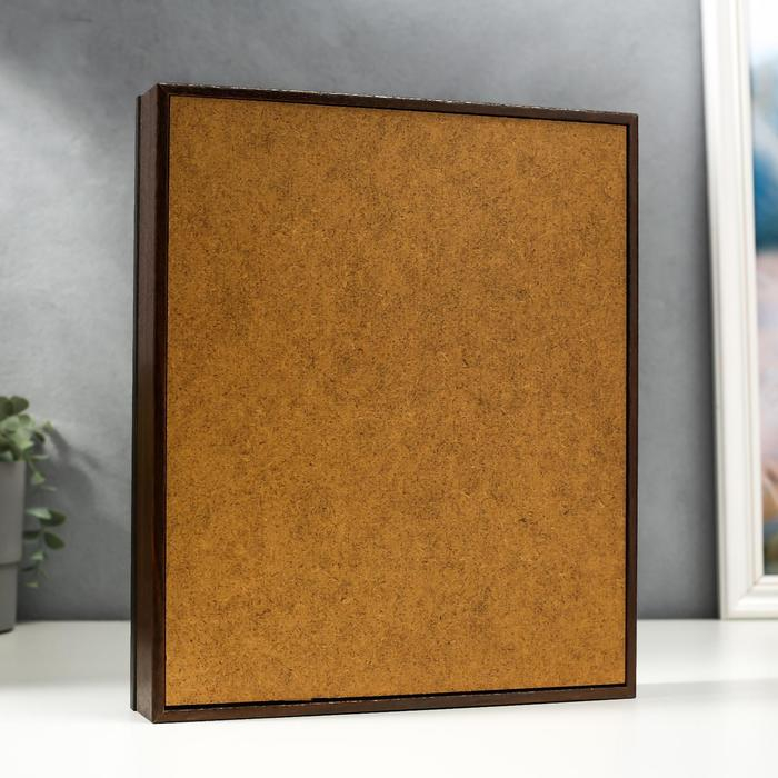 Ключница Ключница "Синий велик" венге 26х31 см МИКС