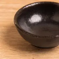Соусник, 4.5×4.5×2 см, керамика, чёрный матовый