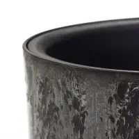 Кашпо со вставкой 7,8 л d28 см h25,5 см МИКРИТ серый слайн
