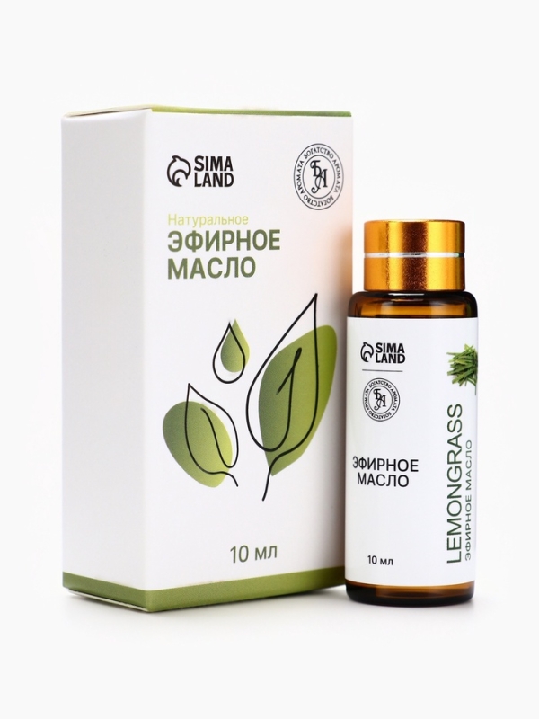 Эфирное масло Эфирное масло "Лемонграсс", 10 мл, с пипеткой